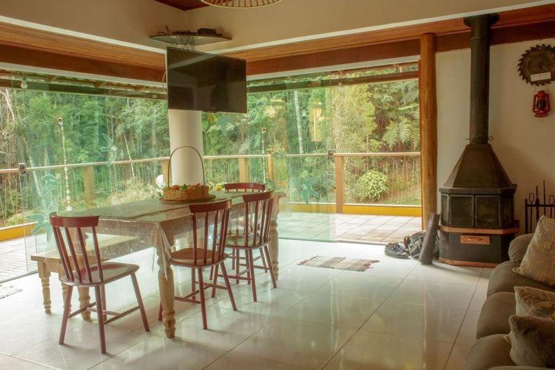 Casa No Sitio Aroma Da Serra 弗洛里亚努元帅镇 外观 照片